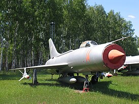 Су-11 в Центральном музее ВВС.