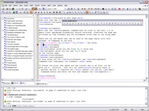 TeXnicCenter screenshot