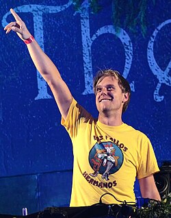 Van Buuren performing at TomorrowWorld 2013