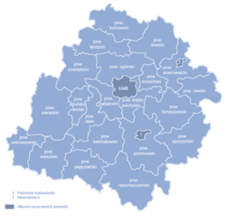 Division into counties