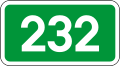 Ж22 Kilometer sign