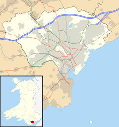 Llandaff North is located in Cardiff