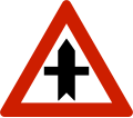 Crossroad without priority