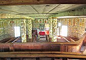 Interior seen from balcony