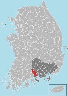 South Gyeongsang-Hadong.svg