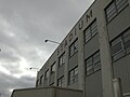 Tiger Stadium with facade lettering removed in November 2007