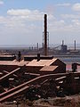 Ore handling at the port