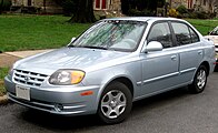 Facelift Hyundai Accent sedan (US)