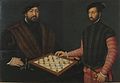 Image 18Antonis Mor, 1549, Von Sachsen vs. a Spaniard (from Chess in the arts)