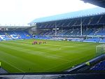 Inside Goodison Park, Everton's stadium