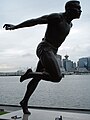 Statue of Olympic runner, Harry Jerome