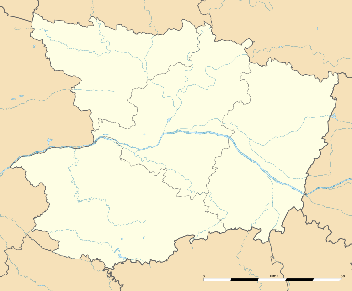 Archivo:Maine-et-Loire department location map.svg