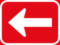 One way Traffic left