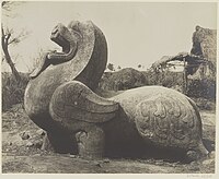 A bixie sculpture at Xiao Xiu's tomb (AD 518)