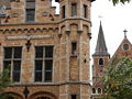 Stadswaag in with the Saint Michael's church in the background