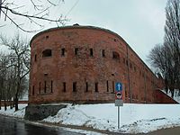 Варшавская цитадель: Капонир первого бастиона.