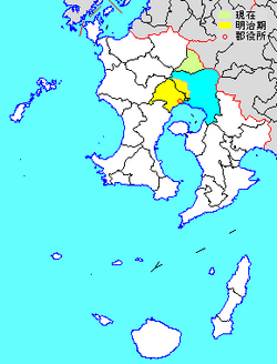 湧水町位置圖