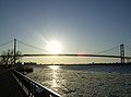 The Ambassador Bridge- Longest suspension bridge from 1929-1931