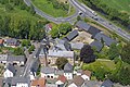 Aerial photograph, upper castle in foreground