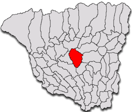 Location in Gorj County