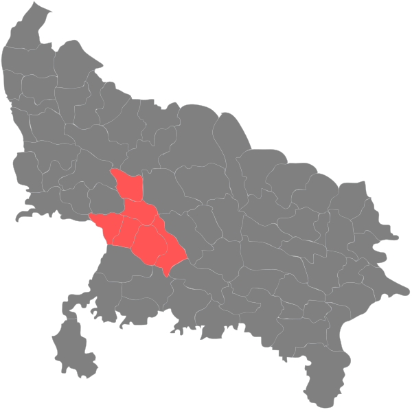 File:Kanpur division.svg