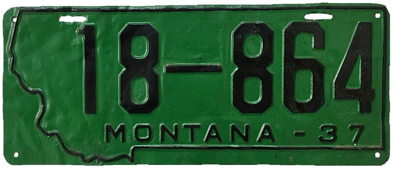 File:Montana 1937 License Plate.jpg