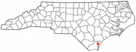 Location of Wilmington