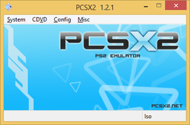 Скриншот программы PCSX2