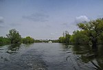 The mouth of the Nadela into the Danube