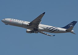 Skyteam A330 B-18311 taking off from Bangkok