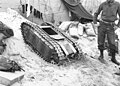 Un Sd.Kfz. 303b capturado en Normandía, junio de 1944.