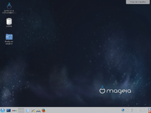 Screenshot of Mageia 5 KDE