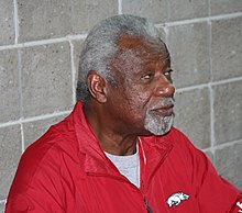 Nolan Richardson during an autograph signing