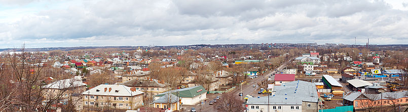 Панорама города