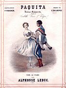 Reducción para piano del Valse favorite de la música original de Deldevez. Londres, 1847