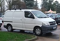 2008 HiAce Van SWB (KLH12; facelift, Europe)