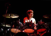 Zak Starkey playing drums