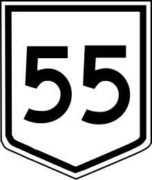 Australian Route 55.svg