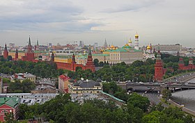 Московский Кремль с высоты