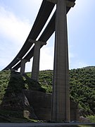 Footings of the viaduct