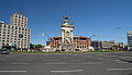 Former bull-ring of Las Arenas in Plaça d'Espanya