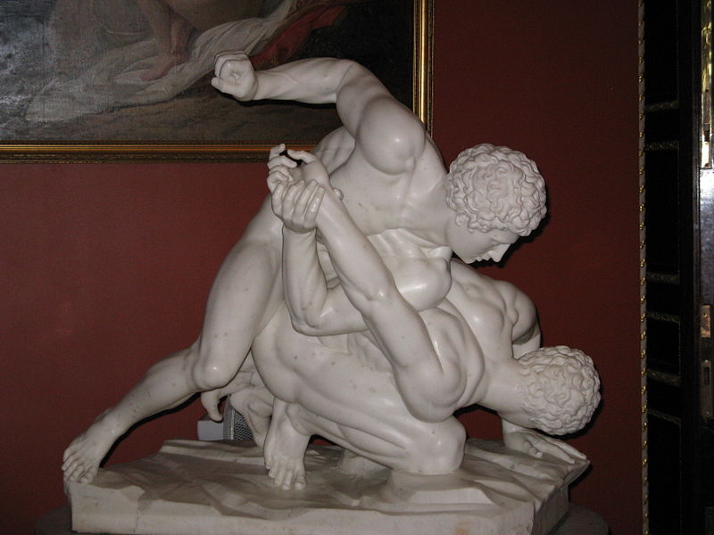 Файл:Wrestlers-2-Yusupov Palace-saint petersburg.jpg