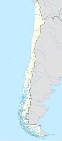 Map showing the location of Lahuen Ñadi Natural Monument