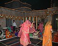 Women performing Ghoomar at wedding