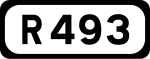 R493 road shield}}