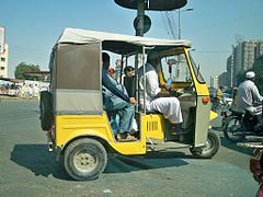 Auto rickshaw, Karachi