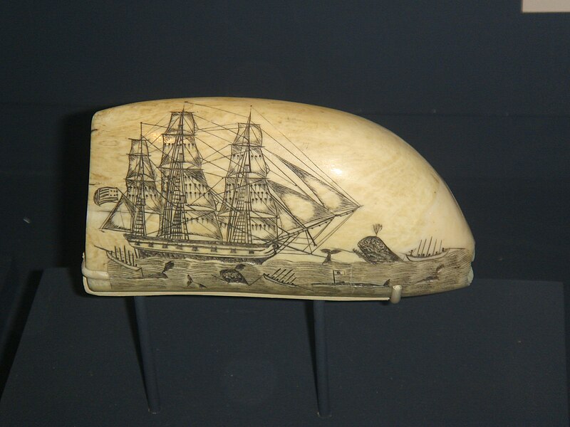 File:Nantucket Whaling scrimshaw E.Burdett.jpg