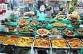 Warung Padang selling Padang food.