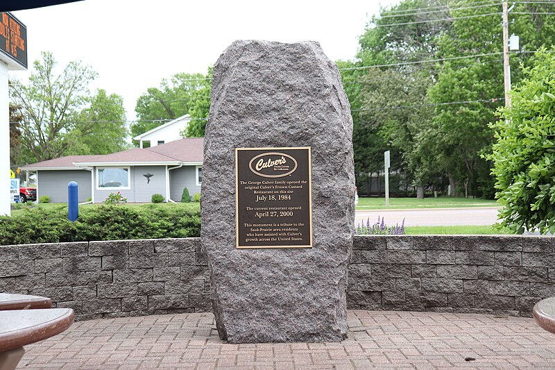 File:Original Culver's Location Monument.jpg