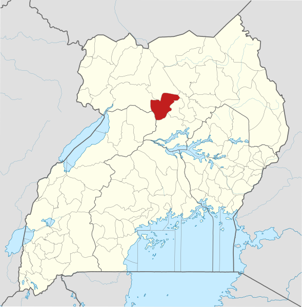 File:Oyam District in Uganda.svg